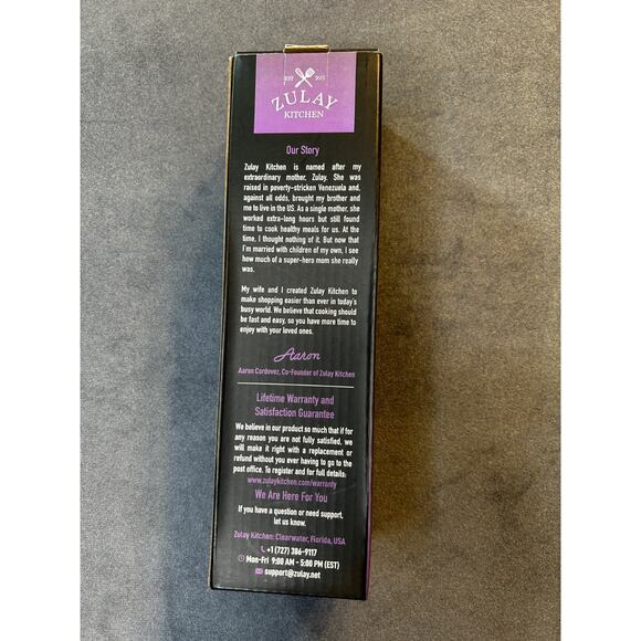 Zulay Kitchen Electric Milk Frother w/ stand - Purple - Picture 4 of 7